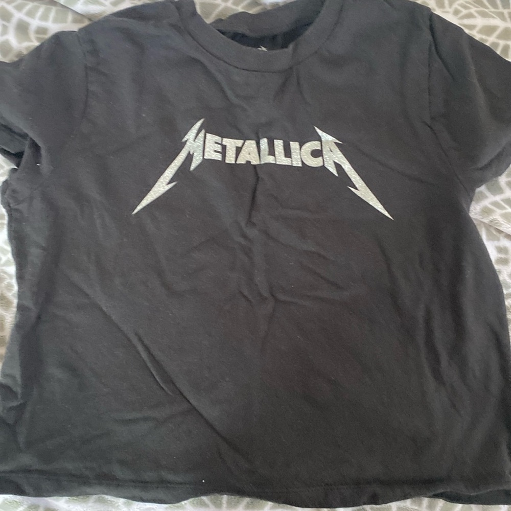 Black Metallica top